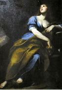 Andrea Vaccaro Penitent Mary Magdalene. oil painting reproduction